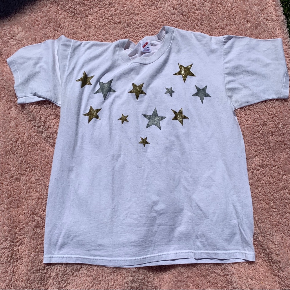 Vintage celestial stars t shirt